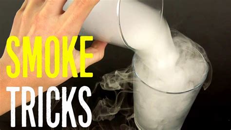how to make smoke in your mouth with ice