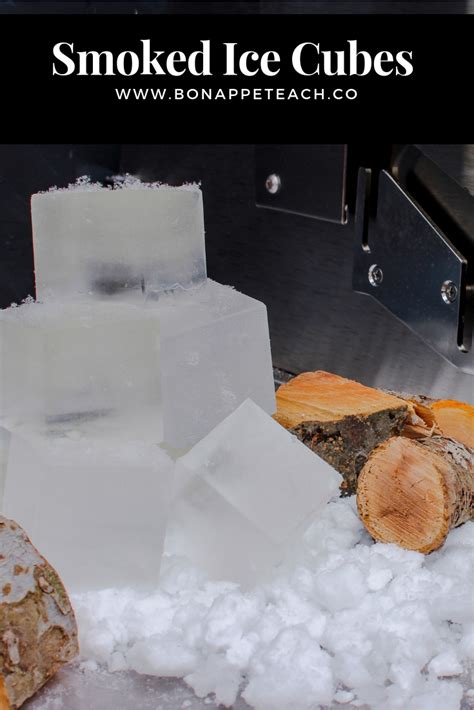 how to make smoked ice cubes