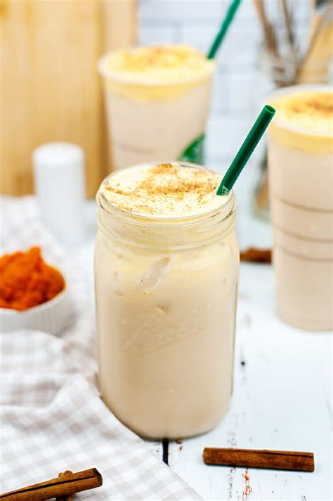 how to make starbucks iced pumpkin cream chai tea latte