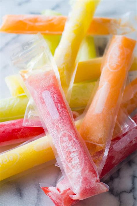 how to make sugar free ice pops