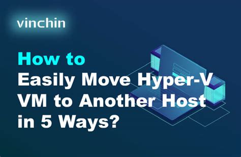 how to move vm to another host, How to replicate or move a vm to another host efficiently