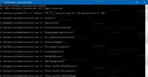 how to open cmd logs in windows, Windows system event log