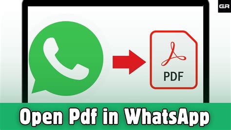 how to open pdf in whatsapp in laptop, Whatsapp download for laptop