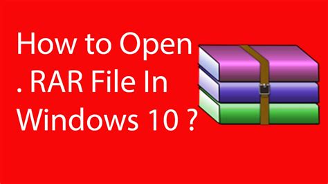 how to open rar format, Software to open rar file