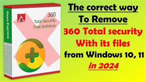 how to remove 360 total security, Security total. How to remove 360 total security