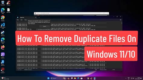 how to remove duplicate files windows 11, How to find and delete duplicate files in windows 11