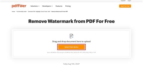 how to remove watermark from pdf in pdffiller, Easy steps to remove watermark from pdfs