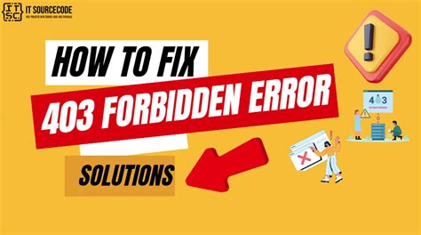 how to resolve a 403 error, Как исправить ошибку 403 forbidden error