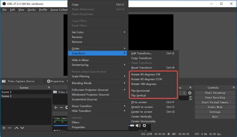 how to rotate camera in obs, 6 ways to mirror, rotate and flip webcam on windows 10/11