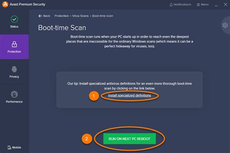 how to run avast boot scan, Antivirus, firewalls and proxies. – el blog de @carloss_os