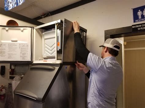 how to service ice machine