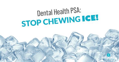 how to stop chewing ice