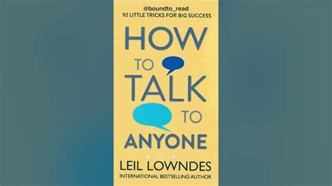 how to talk to anyone book review, Book review: how to talk to anyone – favbookshelf