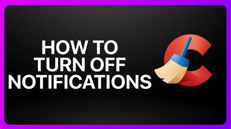 how to turn off ccleaner notifications, Ccleaner notifications monitoring. How to turn off or customize notifications in ios