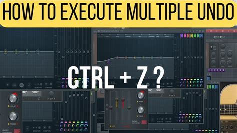 how to undo in fl studio 21, How to undo & redo in fl studio || easy tutorial & tips !. How to undo in fl studio