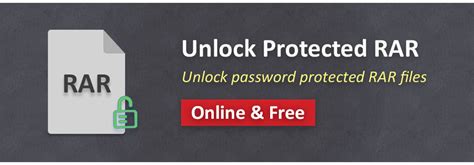 how to unlock rar, Rar unlocker freeware