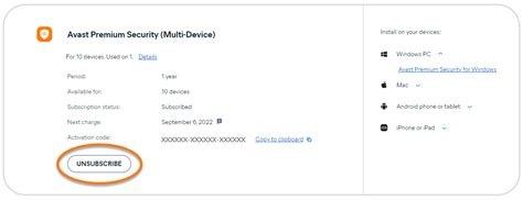 how to unsubscribe from avast software, How to cancel avast vpn subscription
