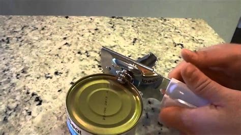 how to use can opener, Opener can use. How to use a can opener (tutorial)