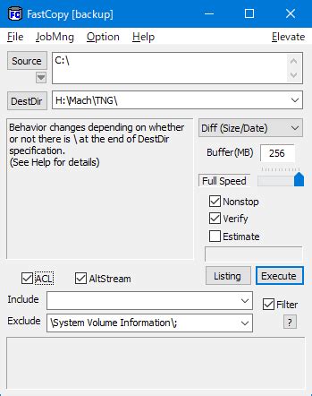 how to use fastcopy, 