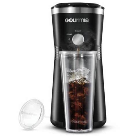 how to use gourmia iced coffee maker