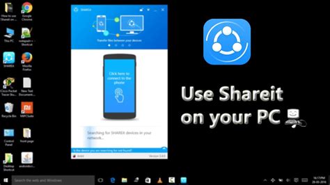 how to use shareit on pc, Pc shareit use mobile tab app. How to use shareit on pc to transfer files to / from mobile [2021]