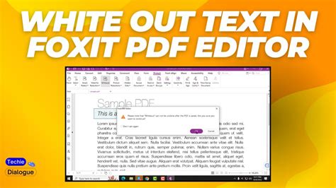 how to white out text in foxit reader, White out pdf erase text or images from pdf in foxit phantompdf white
