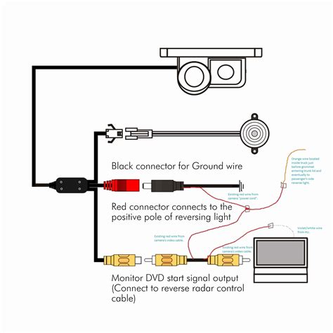 how to wire a backup camera with a switch 