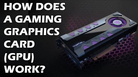 how to work gpu, What is a gpu and what does it do?