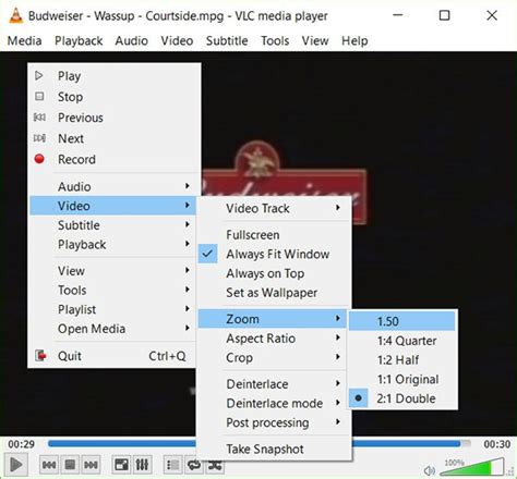 how to zoom in vlc player pc, Easy guide to zoom video in vlc