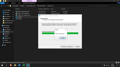 hp driver failed to extract cab, Hp sure run shuts down the laptop: on restart message 