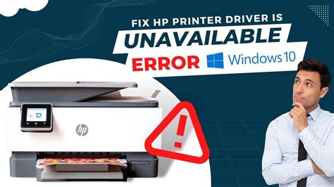 hp driver is unavailable message, Printer driver unavailable windows 10 hp. Hp sure start detected a write access failure in the endpoin...