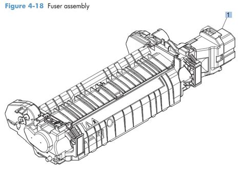 hp fuser schematic/diagram, Rg5-7602-000cn hp fuser assembly. Rg5 hp 000cn diagram parts packard hewlett