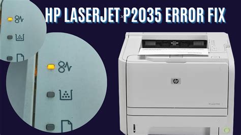 hp laserjet m604 blinking lights, Fix hp printer blinking orange light