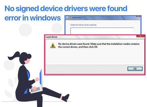 hp no signed device drivers were found, Cómo arreglar este error. No device drivers were found