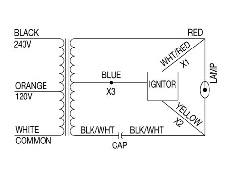 hps ballast wiring diagram 
