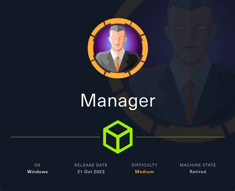 Htb Manager Walkthrough