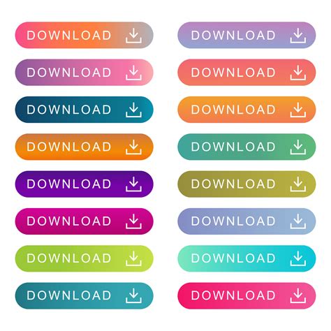 html app button download, Download app button