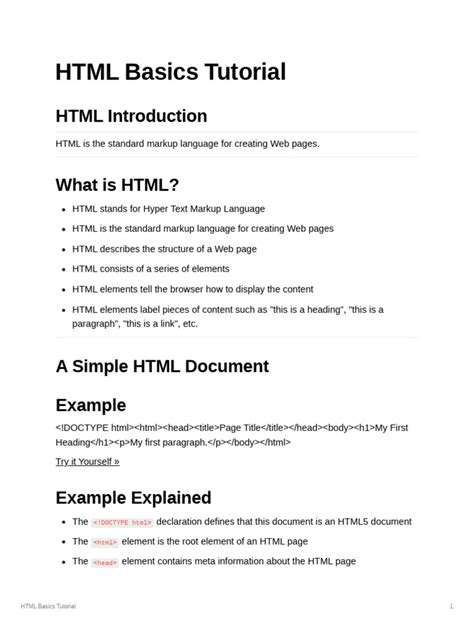 html basics for beginners pdf, Beginner html tutorial # 8. Pdf tutorial html5 zip