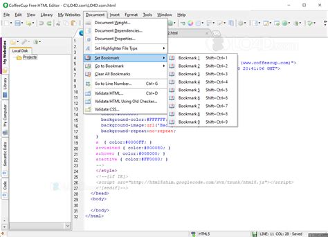 html editor software download, The free html editor