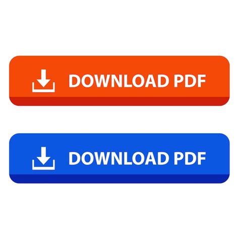 html pdf download button, Pdf download button stock photo