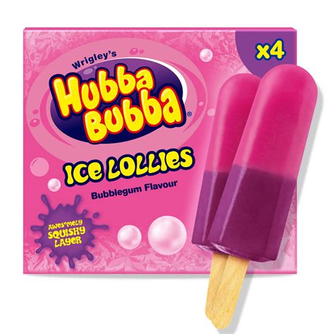 hubba bubba ice lollies