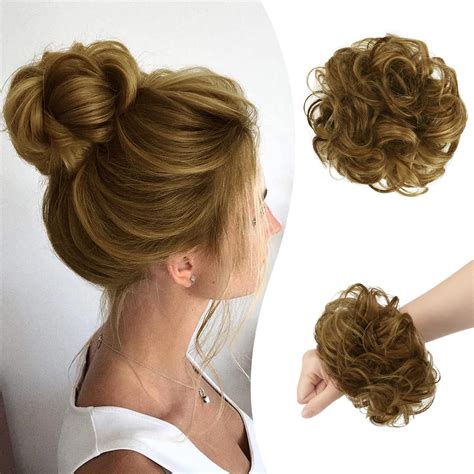 human hair buns