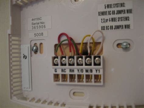 hunter programmable thermostat wiring diagram 