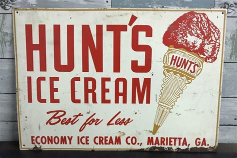 hunts ice cream