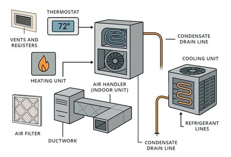 hvac system schematic 