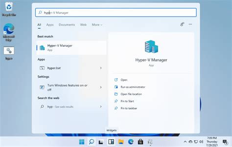 hyper-v manager win 11, Making hyper-v work in the windows 11 preview