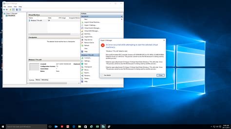 hyper-v windows 10 not showing, 