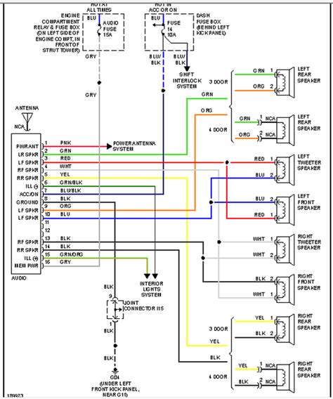 hyundai accent 1995 wiring diagram 