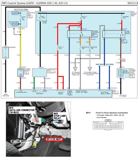 hyundai accent headlight wiring 