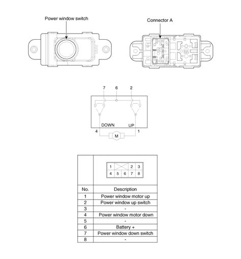 hyundai accent power window wiring 